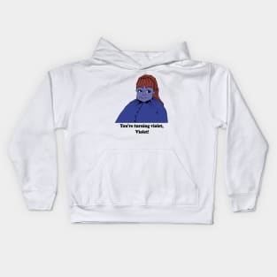 Violet Beauregarde Kids Hoodie